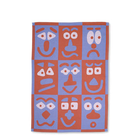 WRAP Tea Towel - Making Faces