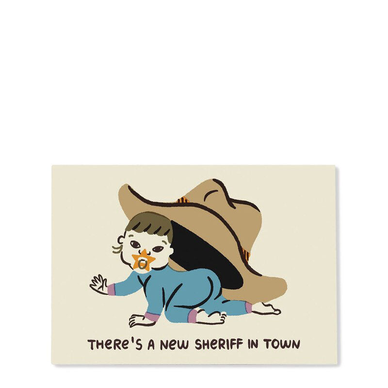 WRAP There's a New Sheriff in Town Card