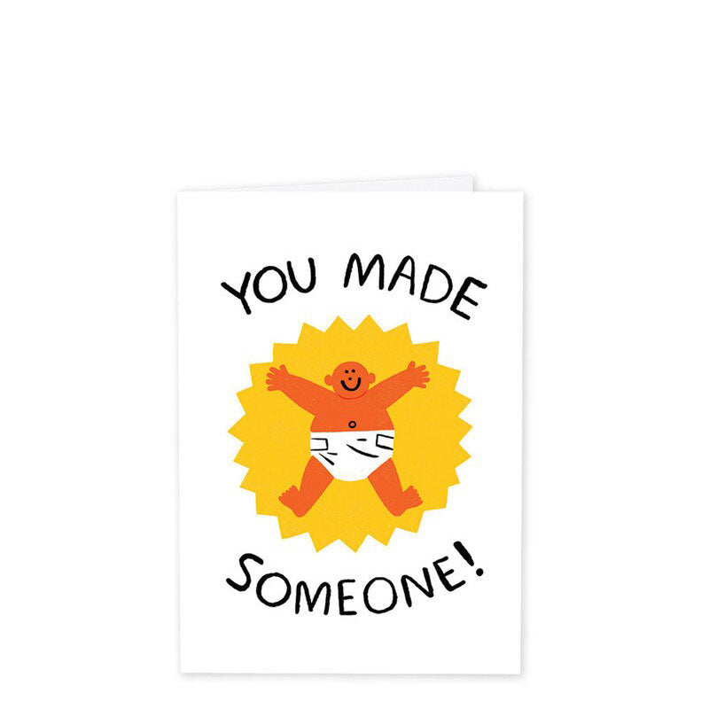 WRAP You Made Someone Baby Card