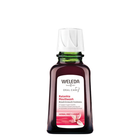 Weleda Ratanhia Mouthwash (Herbal Mint Flavour)