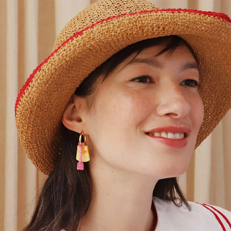 Wolf & Moon Bucket & Spade Hoops Geelong