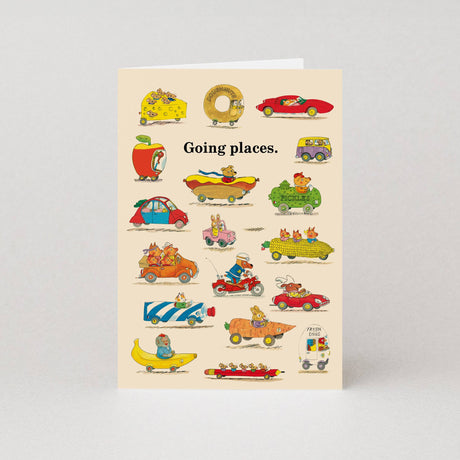 Studio Boketto Going Places Greeting Card