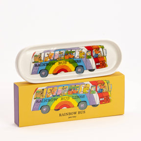 Magpie x Richard Scarry Rainbow Bus Pen Tray