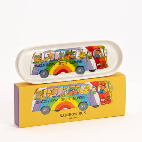 Magpie x Richard Scarry Rainbow Bus Pen Tray