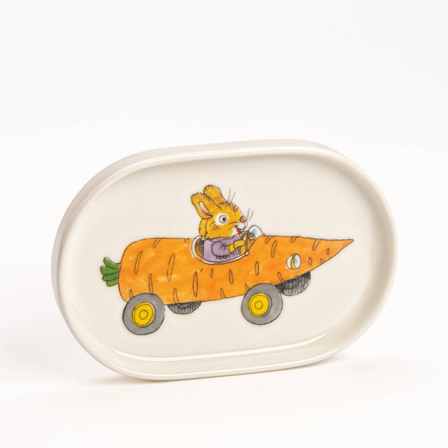 Magpie x Richard Scarry Carrot Car Oval Trinket Dish Geelong