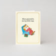 Studio Boketto Have Yourself A Merry Little Nap Gold Foil Mini Christmas Card
