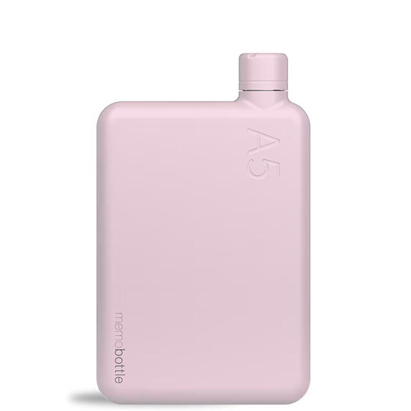 memobottle A5 Stainless Steel Drink Bottle Pink