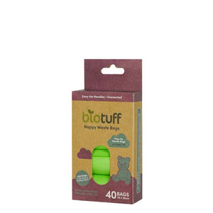 BIOTUFF Compostable Nappy Waste Bags refill