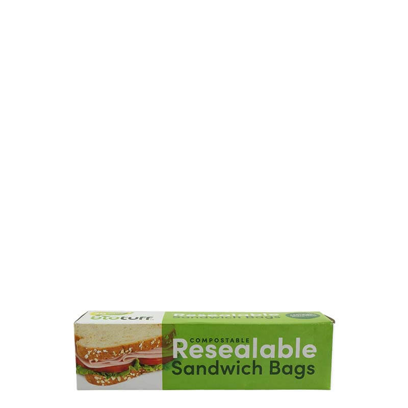 BIOTUFF Resealable Sandwich Bags