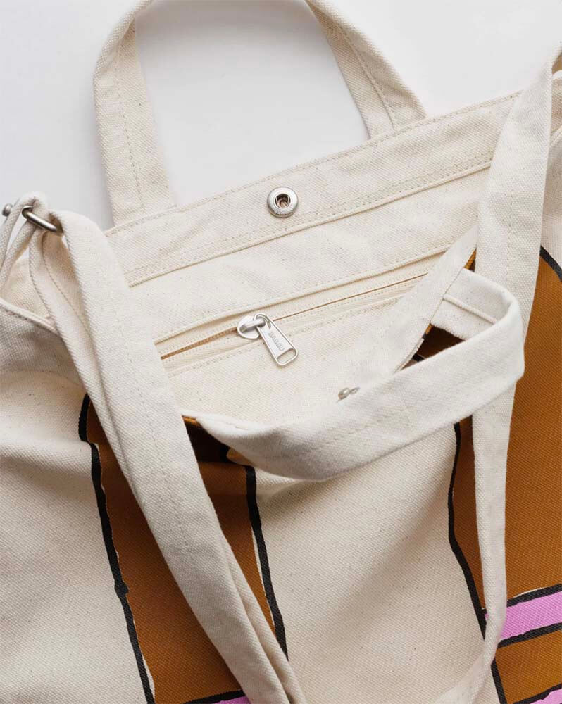 Baggu Duck Bag interior zip