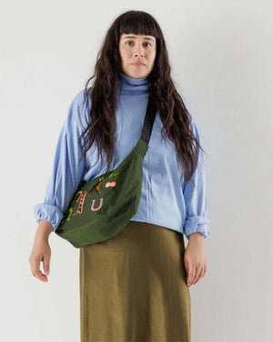Baggu Medium Nylon Crescent Bag - Jessica Rodriguez