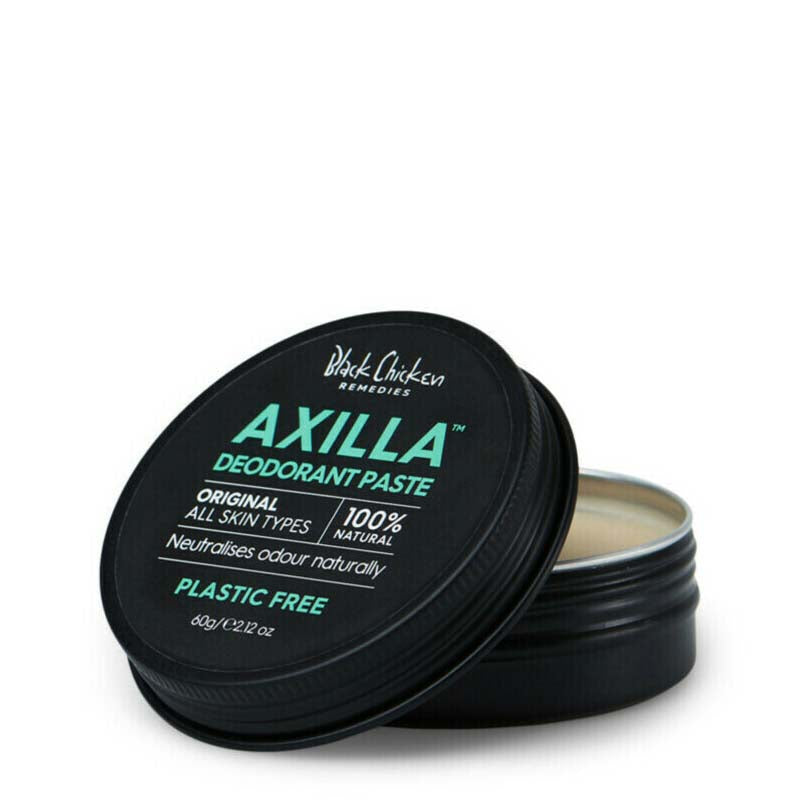 Black Chicken Remedies Axilla Natural Deodorant Paste - plastic free tin