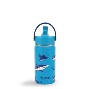 Cheeki Little Adventurer Insulated Water Bottle - Sharks