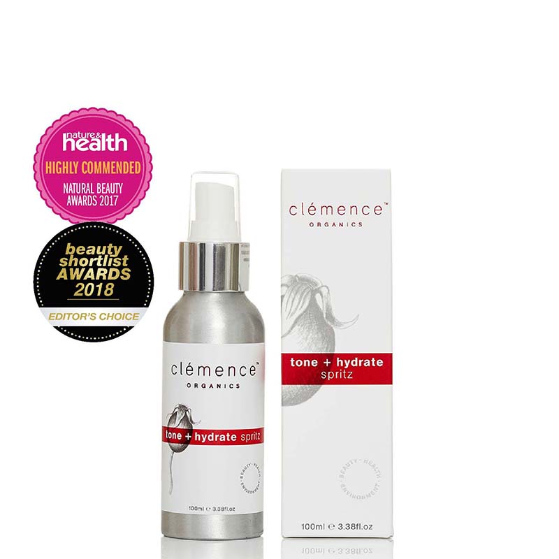 Clemence Organics Tone + Hydrate Spritz