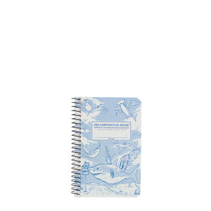 Decomposition Book Spiral Pocket Notebook - Flying Sharks