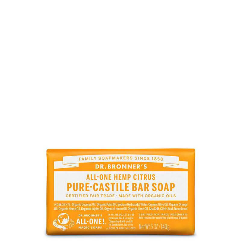 Dr Bronner&#39;s Magic Pure-Castile Bar Soap - Citrus