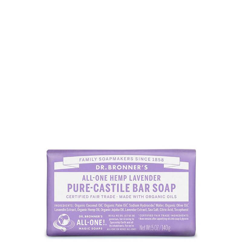 All-One Hemp Pure-Castile Bar Soap - Made with Organic Oils