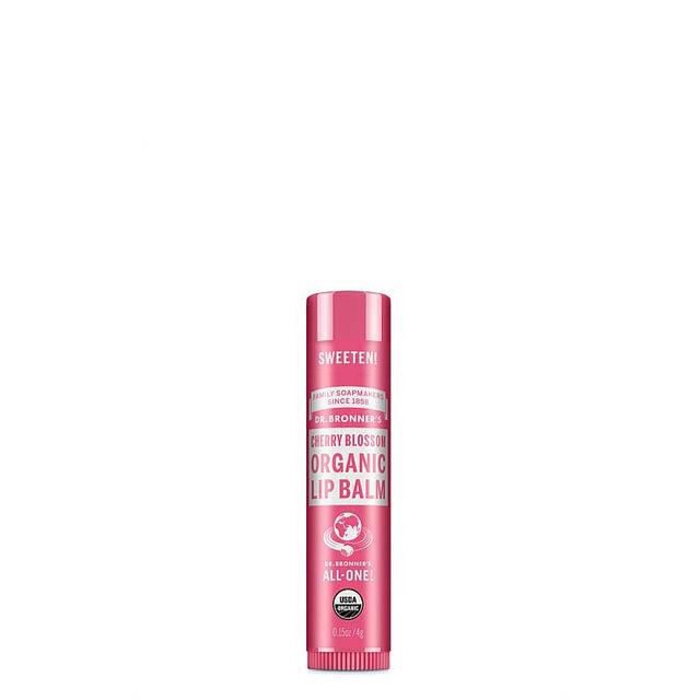 Dr Bronner's Organic Lip Balm - Cherry Blossom