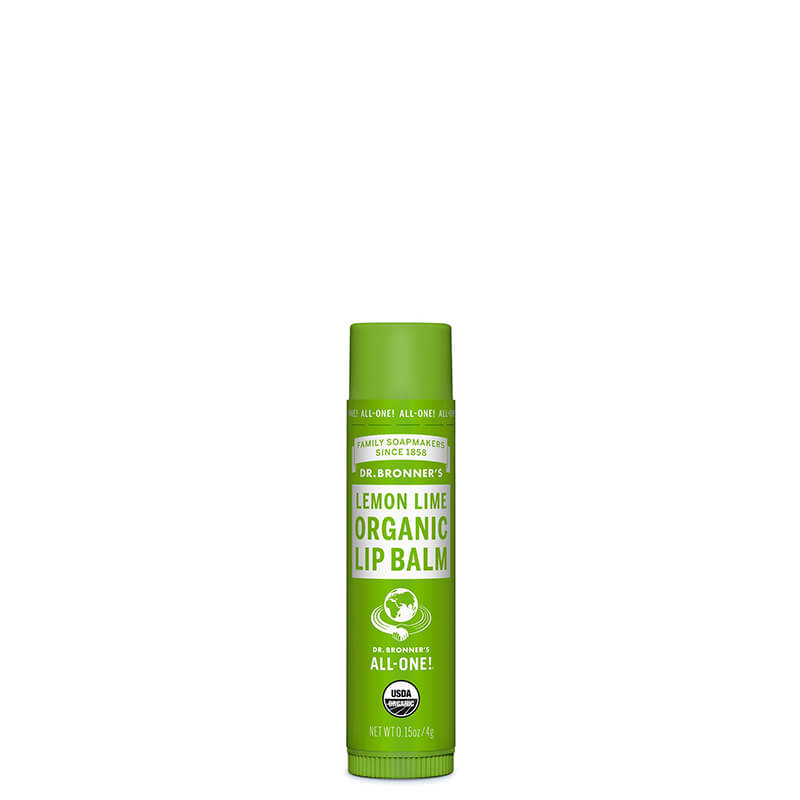 Dr Bronner's Organic Lip Balm - Lemon Lime