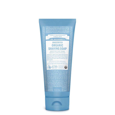 Dr Bronner's Unscented Organic Shaving Soap - Natural Supply Co