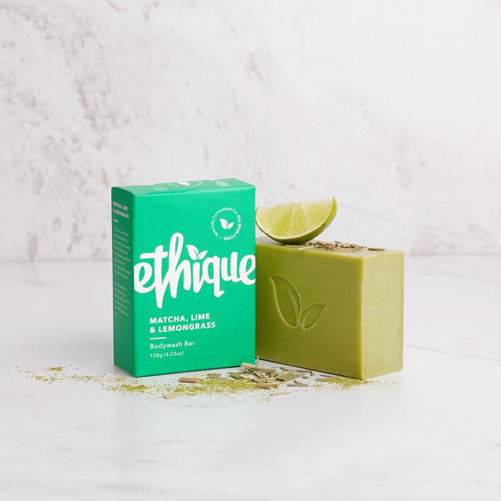 Ethique Matcha, Lime & Lemongrass Body Wash Bar