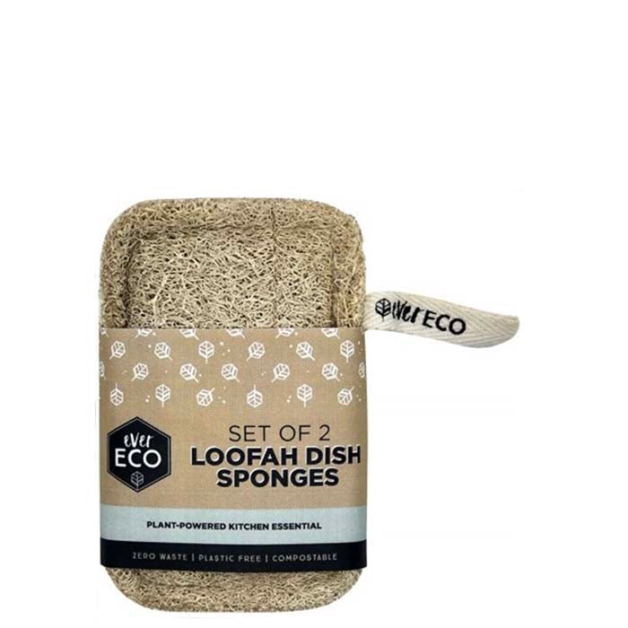 Ever Eco Loofah Dish Sponges - Set of 2