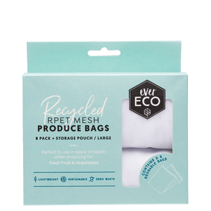 Ever Eco Recycled RPET Mesh Produce Bags - 8 pack