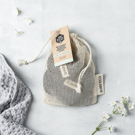 Ever Eco Black Reusable Bamboo Facial Pads - 10 pack 