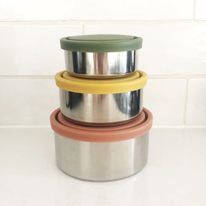 Ever Eco Round Nesting Containers Autumn