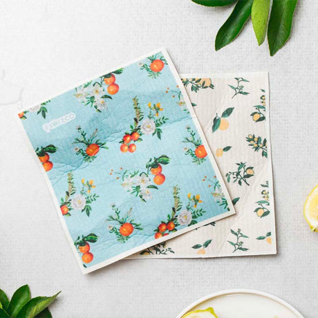 Ever Eco Sponge Cloths - Vintage Citrus