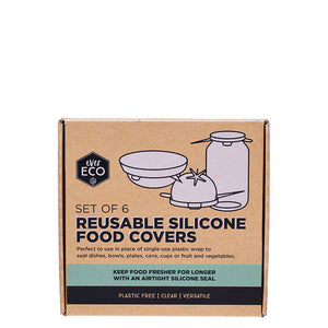 Ever Eco Reusable Silicone Food Covers - set of 6 - Natural Supply Co