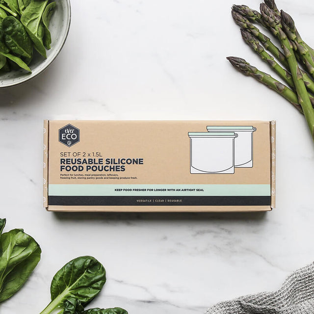 Ever Eco Reusable Silicone Food Pouches 1.5l