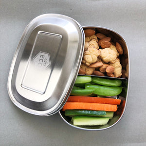 Ever Eco Stainless Steel Bento Box - 2 compartment - Natural Supply Co