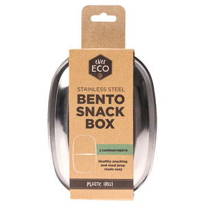 Ever Eco Stainless Steel Bento Box - 2 compartment - Natural Supply Co