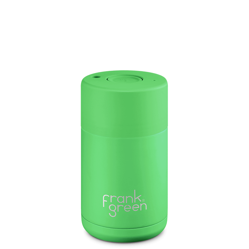 Frank Green NEON Ceramic Reusable Cup - Green
