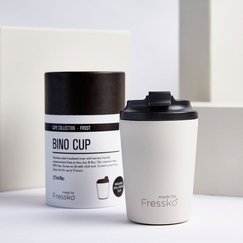 Made by Fressko Sustainable Reusable Cafe Coffee Cups