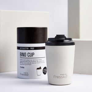 Fressko Bino Reusable Coffee Cup - Frost White