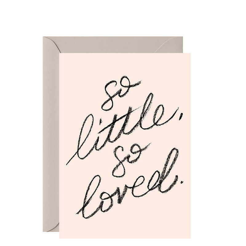 Galina Dixon Card - So Little, So Loved - Natural Supply Co