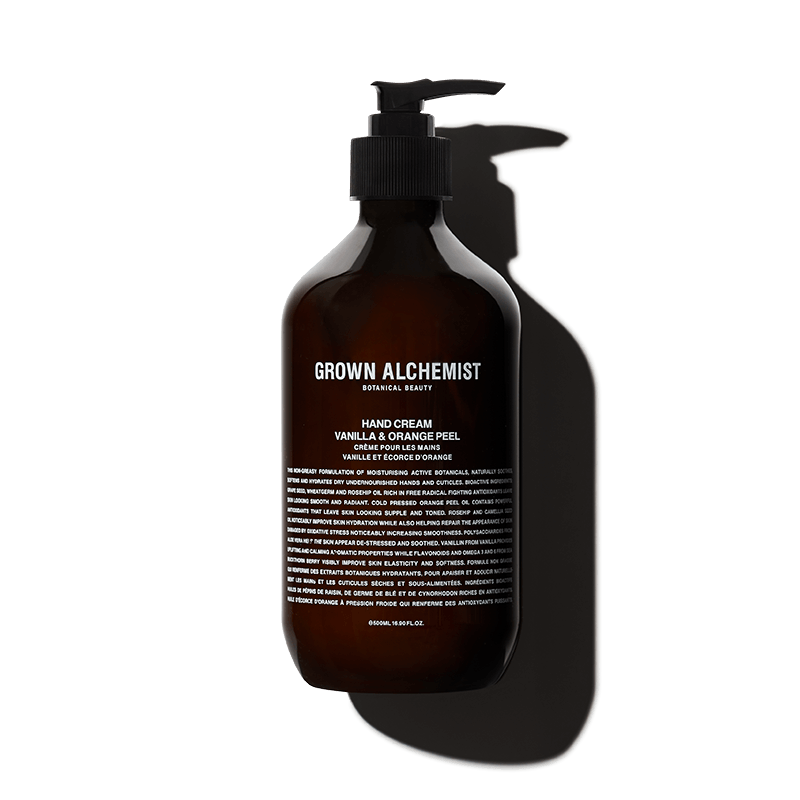 Grown Alchemist Vanilla & Orange Peel Hand Cream 500ml