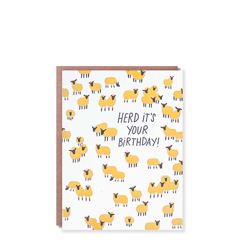 Hello Lucky Herd It's Your Birthday Card