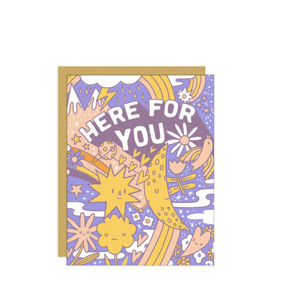 Hello Lucky Here For You Card