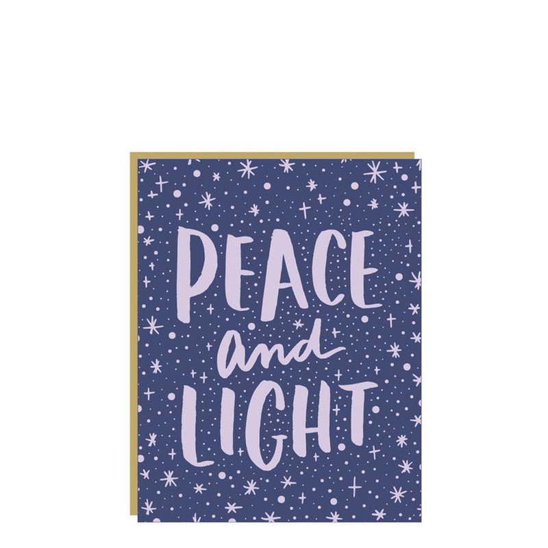 Hello Lucky Peace and Light Card