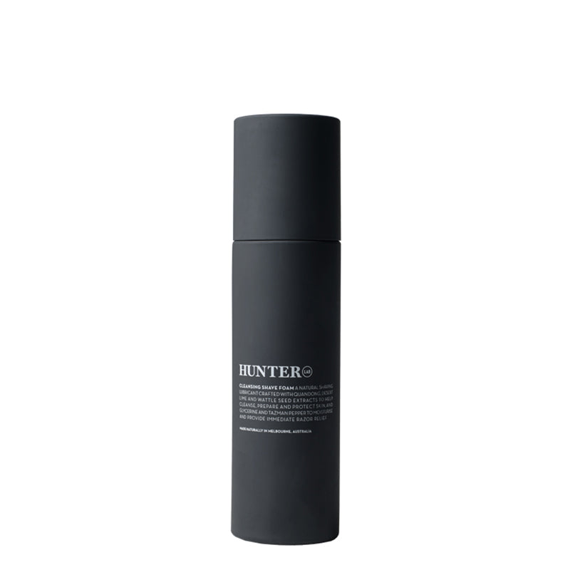 Hunter Lab Cleansing Shave Foam - Natural Supply Co