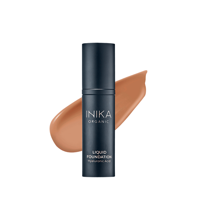INIKA Organic Certified Organic Liquid Foundation. - Tan