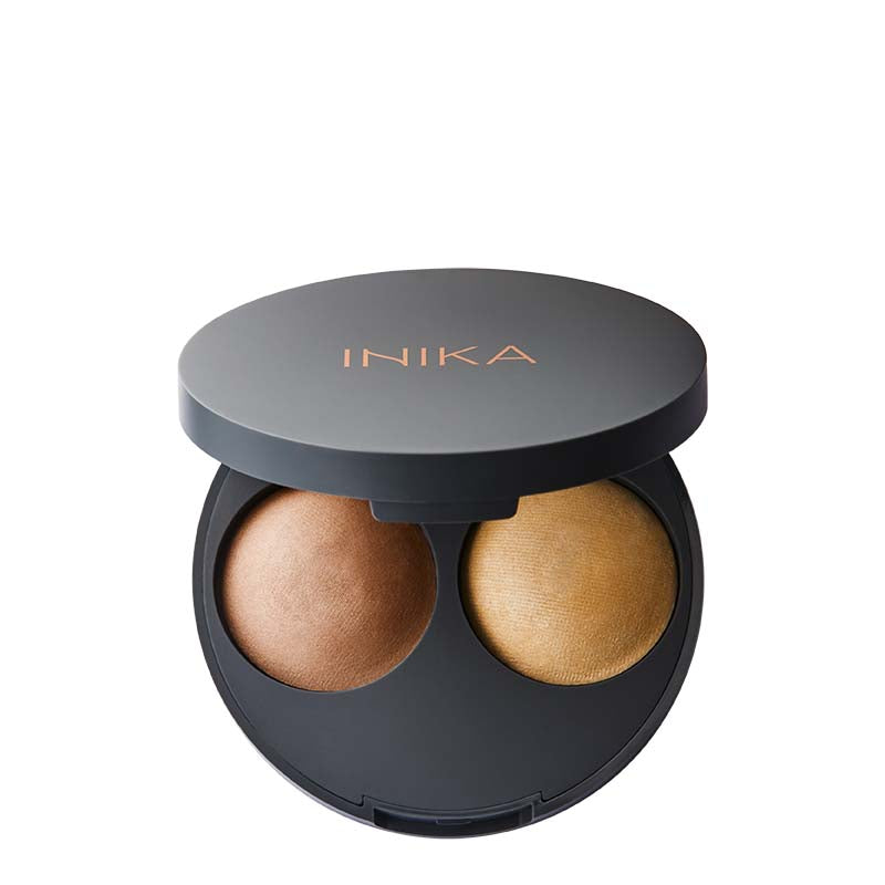 INIKA Organic Baked Contour Duo - Almond