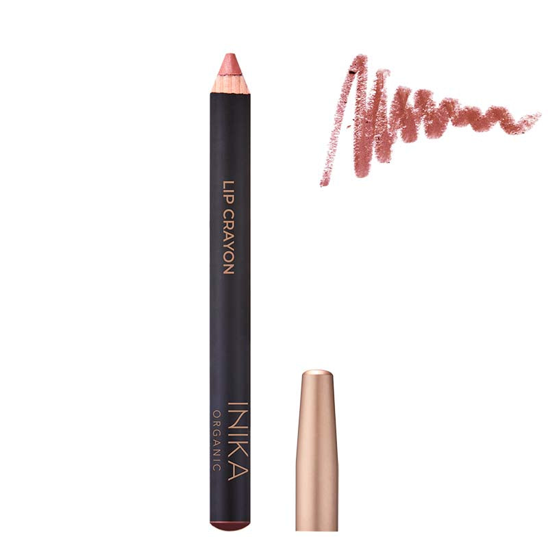 INIKA Organic Certified Organic Lipstick Crayon - Rose Nude