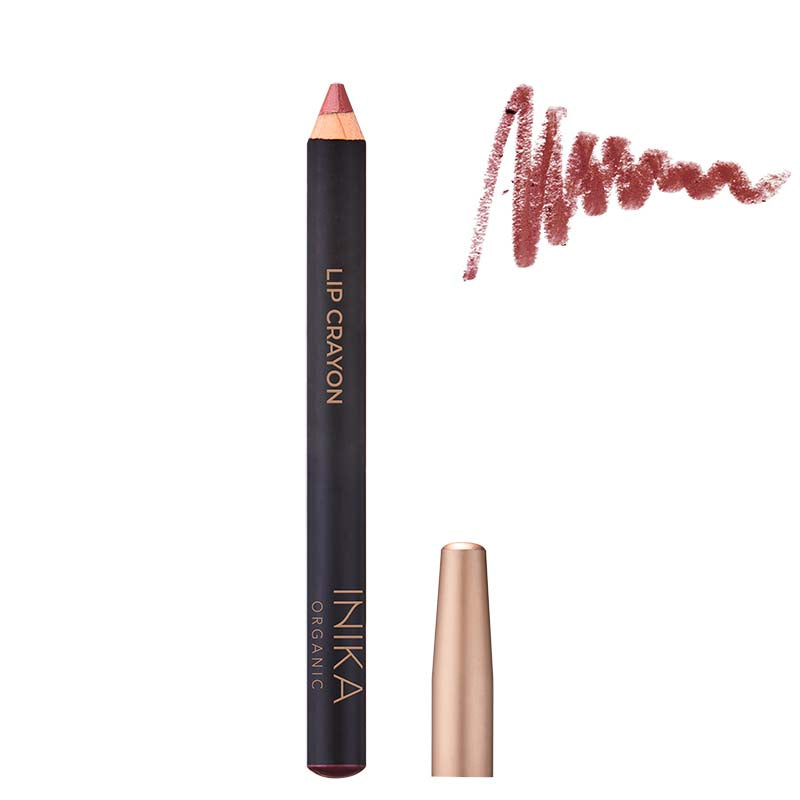 INIKA Organic Certified Organic Lipstick Crayon - Rose Petal