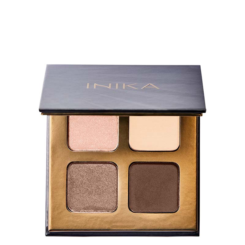 INIKA Organic Quad Eyeshadow Palette - Wind