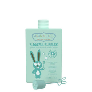 Jack N' Jill Natural Bathtime Blissful Bubbles with bubble wand