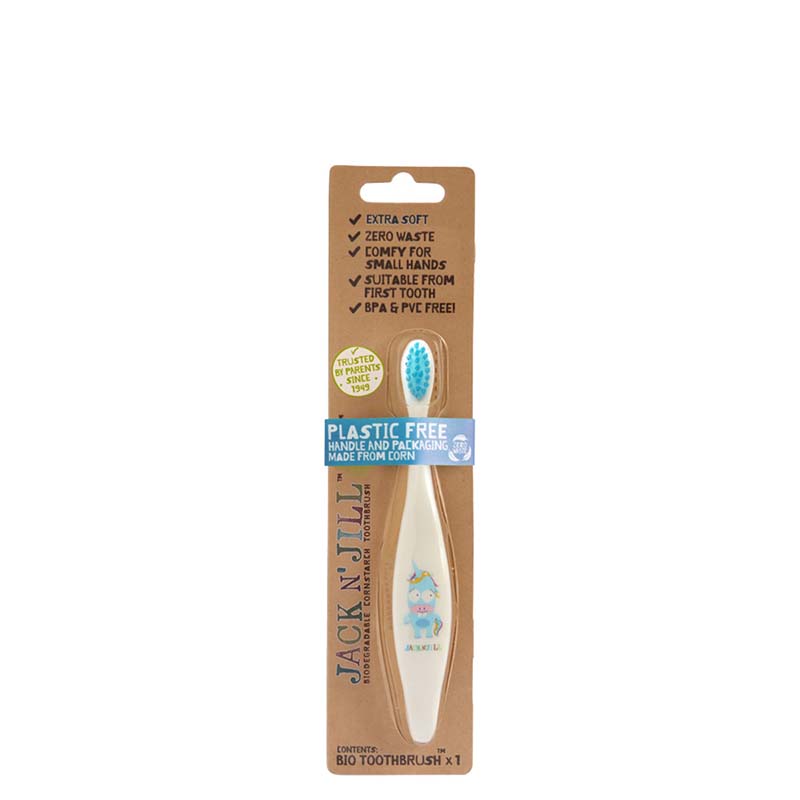 Jack N' Jill Natural Kids' Toothbrush - Unicorn